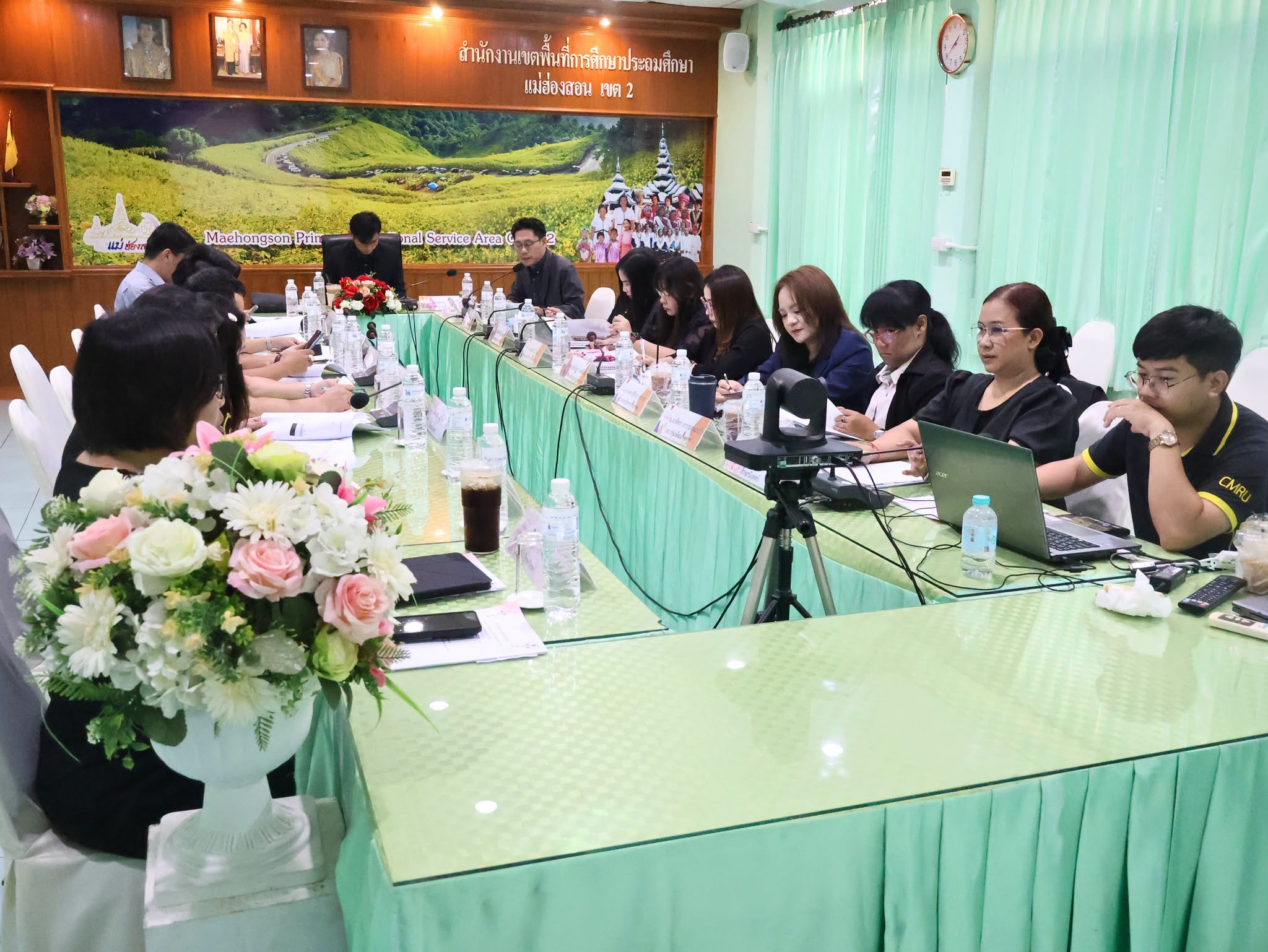 การประชุมคณะอนุกรรมการติดตาม ตรวจสอบ ประเมินผลและนิเทศการศึกษา
